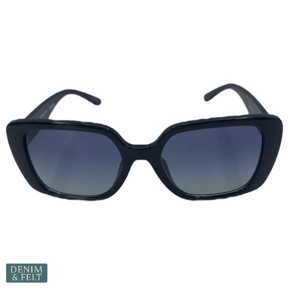 Coach Oversized Square Sunglasses Black Gradient Lenses CL907 NEW w/ Case!! - Picture 8 of 16